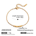 18K Gold Waterproof Dainty Coquette Bow Hand Chain Bracelet
