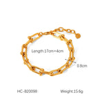 18K Gold Hardware Chunky Chain Necklace