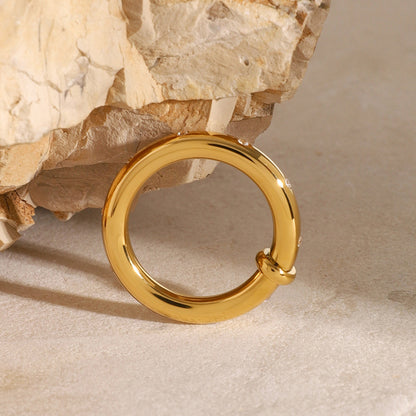 18K Gold Chic Band Ring