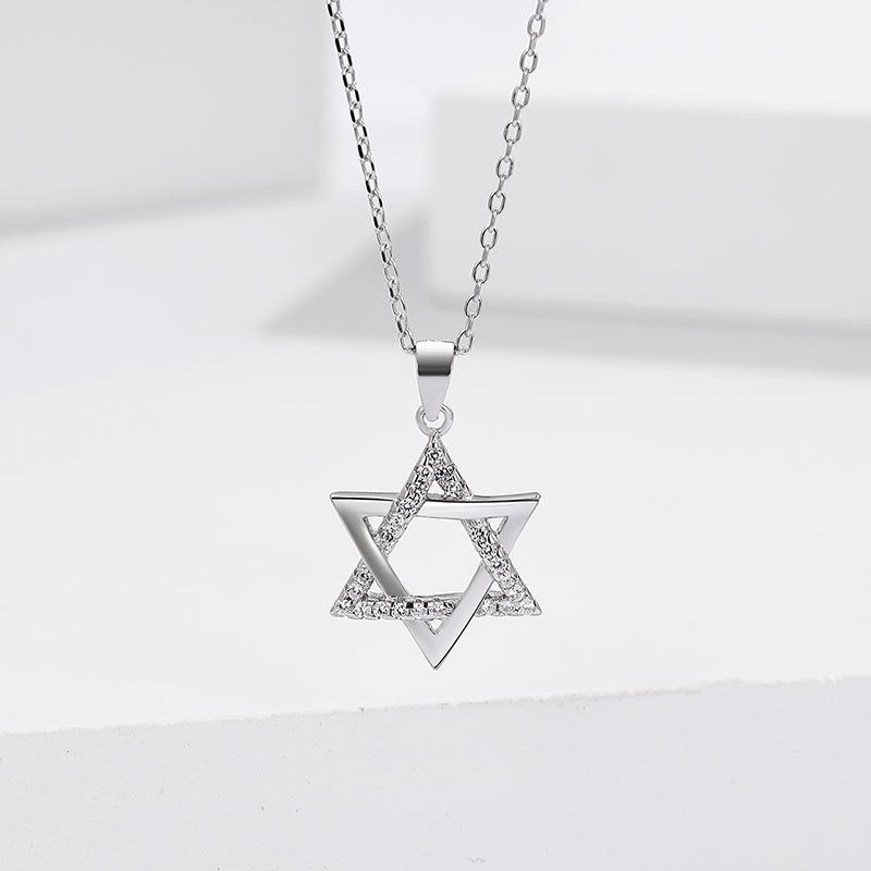 Star of David Necklace Pendant