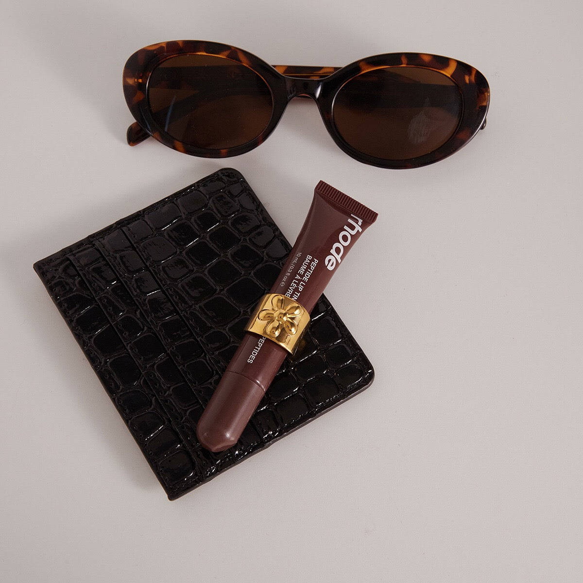 18K Gold Gentle Strength Flower Statement Band Ring