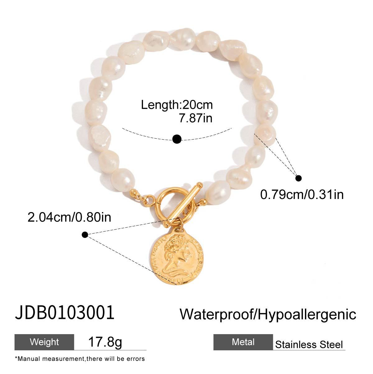 18K Gold Waterproof Chic Hand Chain Bracelet