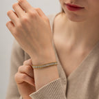 18K Gold Extra Bling Tennis Bracelet