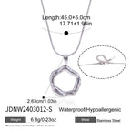 18K Gold and Silver Soft Crush Bubble Pendant Dainty Heart Layered Necklace Set
