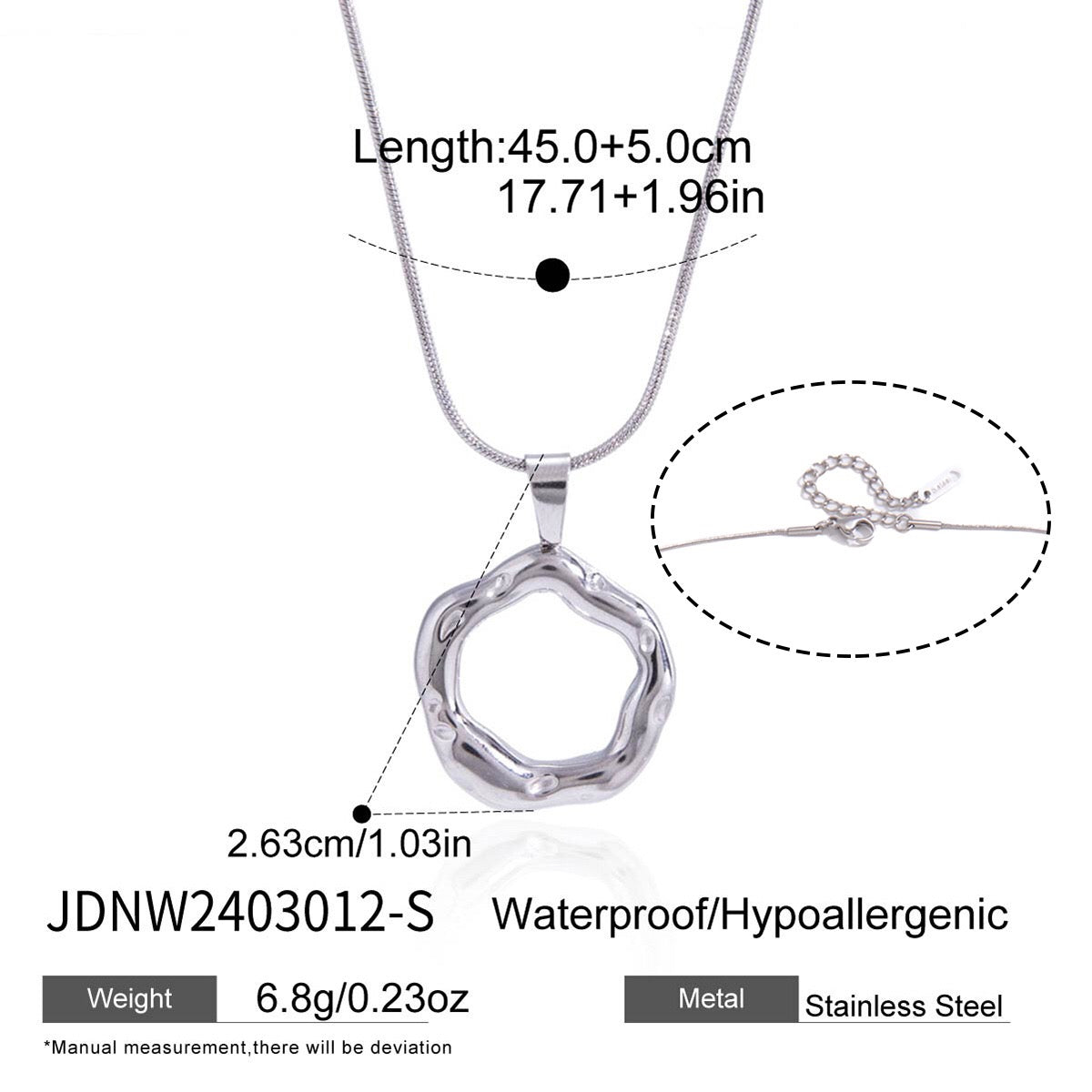 18K Gold and Silver Soft Crush Bubble Pendant Dainty Heart Layered Necklace Set