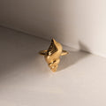 18K Gold Conch Ring