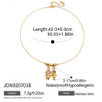 18K Gold Perfect for Mama Boy and Girl Charm Necklace