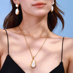 18K Gold Eternal Grace Baroque Pearl Ring