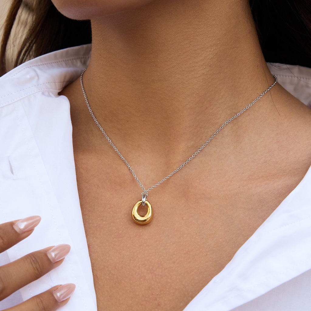 18K Gold Ocean Kissed Bubble Ring