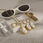 18K Gold Eternal Grace Baroque Pearl Ring
