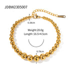 18K Gold Essential Beaded Bracelet