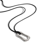 18K Gold Geometric Bubble Pendant Statement Necklace
