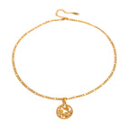 18K Gold Ocean Mythology Pendant Necklace