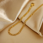 18K Gold Figaro Bracelet