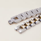 18K Gold Main Character Bling Watch Band Chain Bracelet