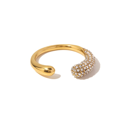 18K Gold Chic Cuff Ring