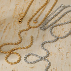 18K Gold Minimalist Beaded Lariat Necklace