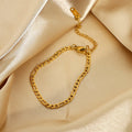 18K Gold Figaro Bracelet