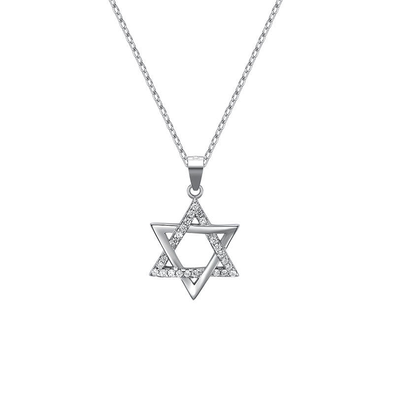 Star of David Necklace Pendant