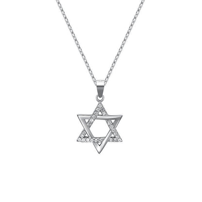 Star of David Necklace Pendant