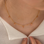 18K Gold Pink Sprinkle Bracelet