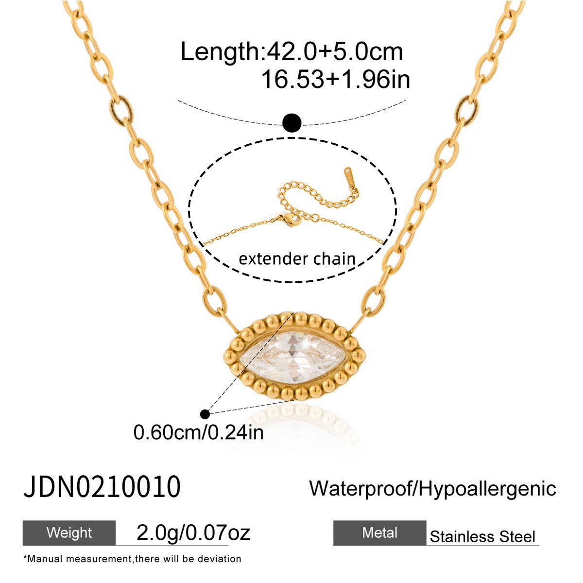 18K Gold Subtle Pink Dainty Bezel Pendant Necklace