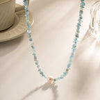 18K Gold Summer Breeze Beaded Pearl Necklace