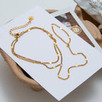 18K Gold Waterproof Chic Hand Chain Bracelet
