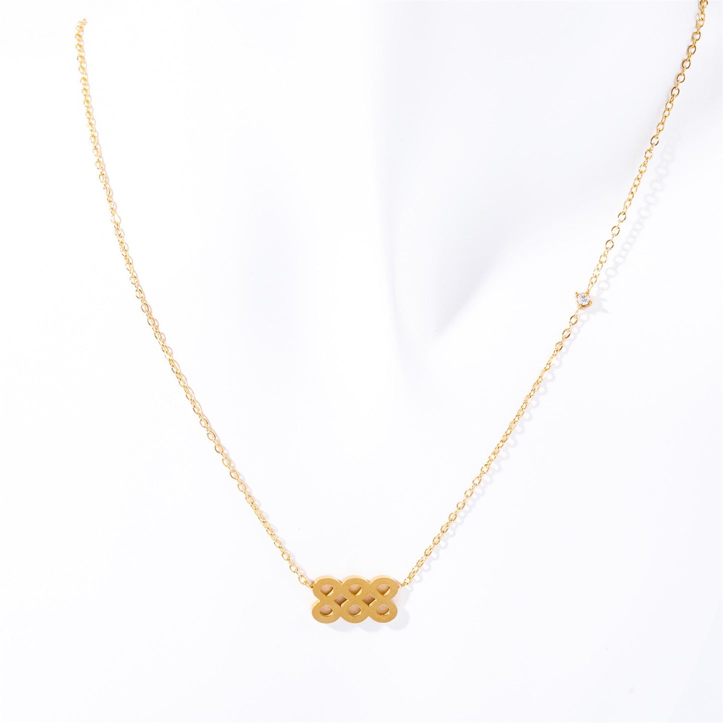 18K Gold Angel Numbers Choker Necklace