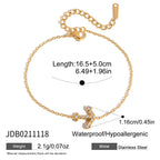 18K Gold Ocean Sparkle Seashell Palm Tree Small Hoop Huggie Earrings with Charm