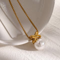 18K Gold One and Only Pearl Extra Long Pendant Necklace