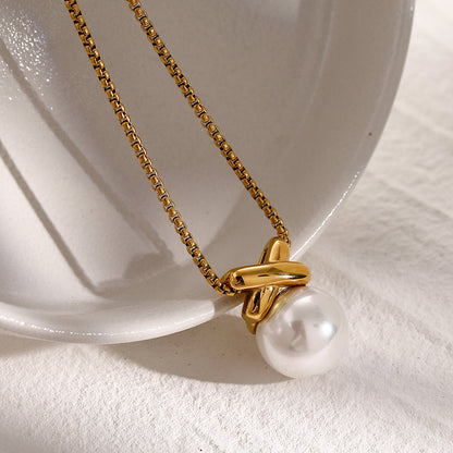 18K Gold One and Only Pearl Extra Long Pendant Necklace