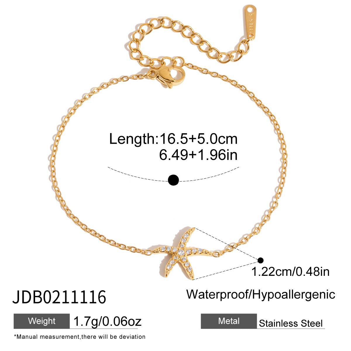 18K Gold Ocean Sparkle Seashell Palm Tree Dainty Pave Pendant Necklace Jewelry Set