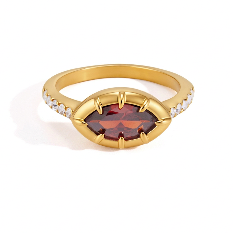 18K Gold The Showstoppers Color Gem Statement Cocktail Ring