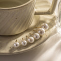 18K Gold Classic Pearl Stud Earrings