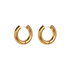 18K Gold Essential Small Hoop Huggie Earrings