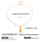 18K Gold Heart in Hand Pendant Necklace