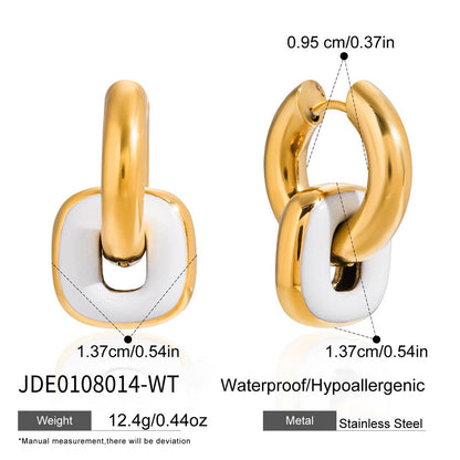 18K Gold Divine Pearl Herringbone Snake Chain Necklace Set