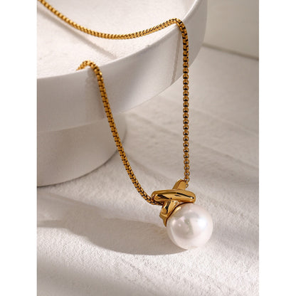 18K Gold One and Only Pearl Extra Long Pendant Necklace