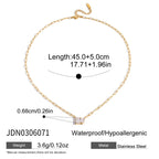 18K Gold Perfect Match Paperclip Chain Dainty Bracelet
