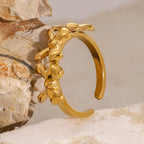 18K Gold Coquette Bow Ring