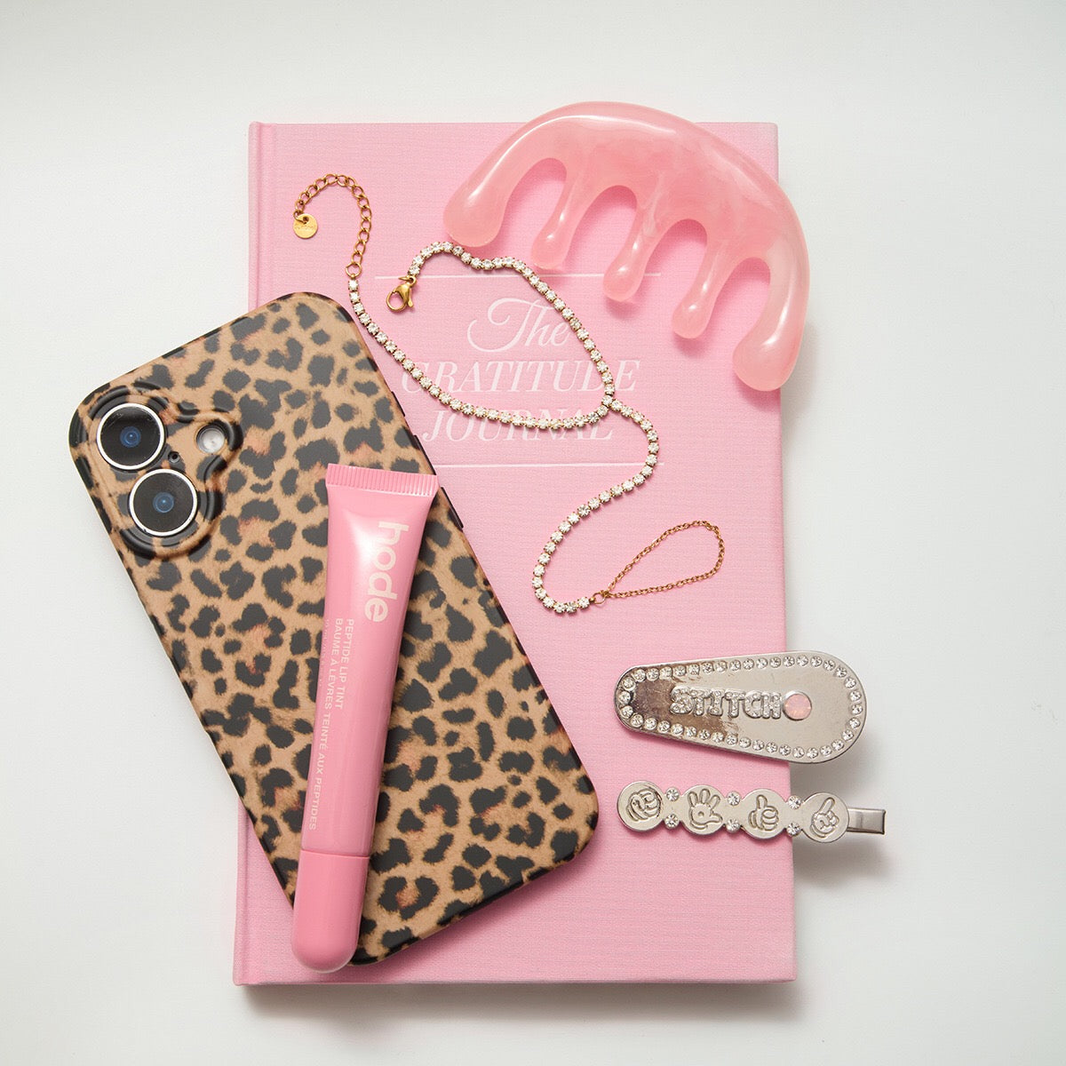 18K Gold Waterproof Aura Tennis Hand Chain Bracelet