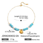 18K Gold Starfish Puka Shell Necklace