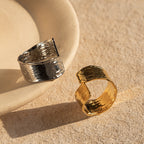 18K Gold Wrap Around Statement Ring