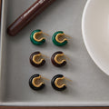 18K Gold Cozy Season Small Hoop Huggie Earrings