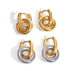 18K Gold Golden Muse Small Hoop Huggie Earrings