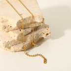 18K Gold Celestial Coin Pendant Necklace