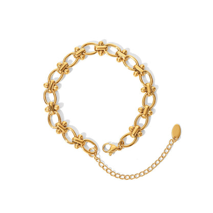 Classic Chain Gold Bracelet