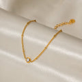 18K Gold Lone Star Bracelet