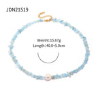 18K Gold Summer Breeze Beaded Pearl Necklace